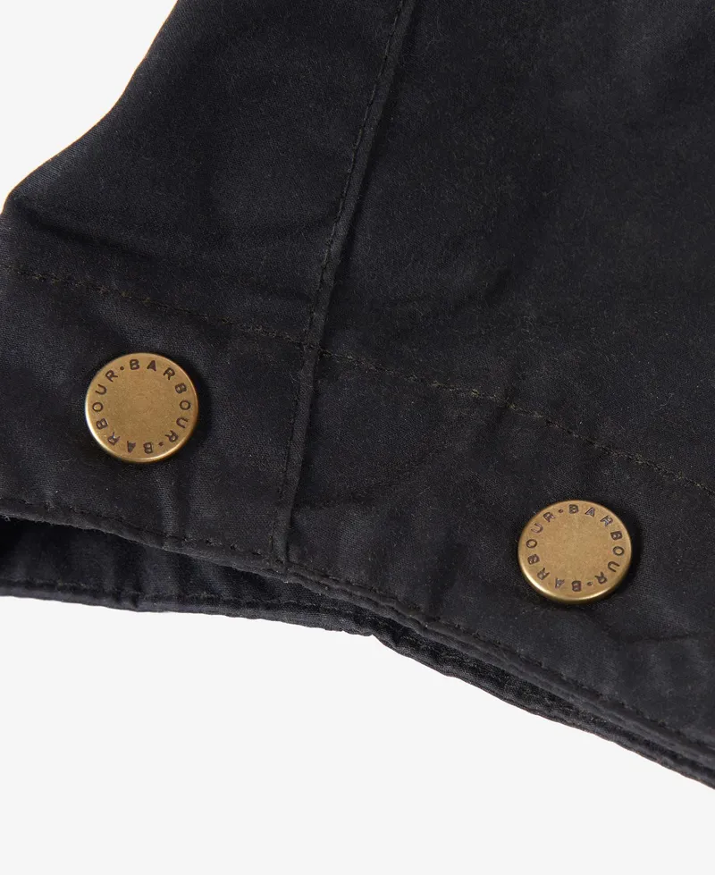 Barbour Lightweight Wax Hood Olive-2